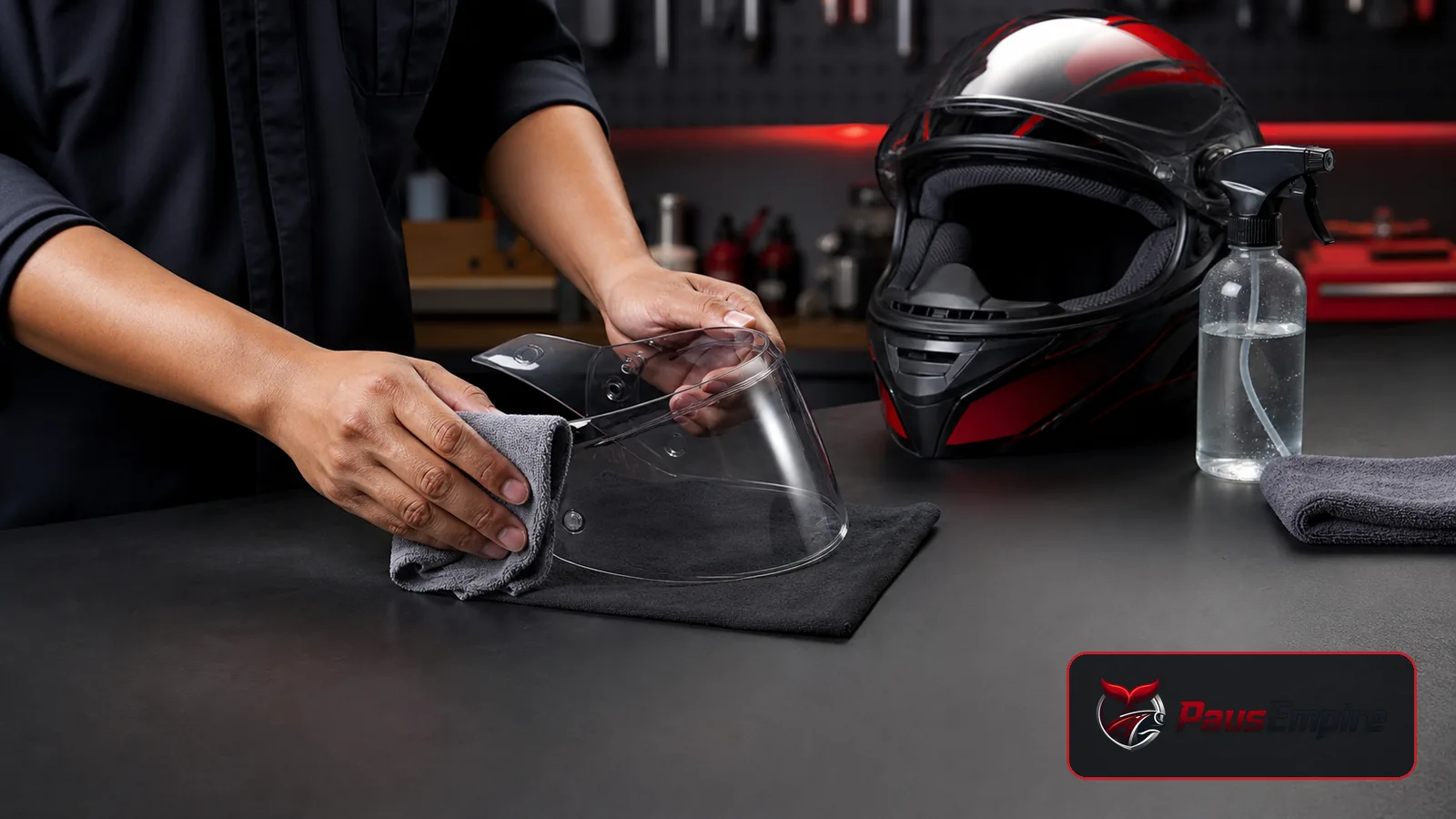 Cara Merawat Visor Helm agar Tetap Jernih