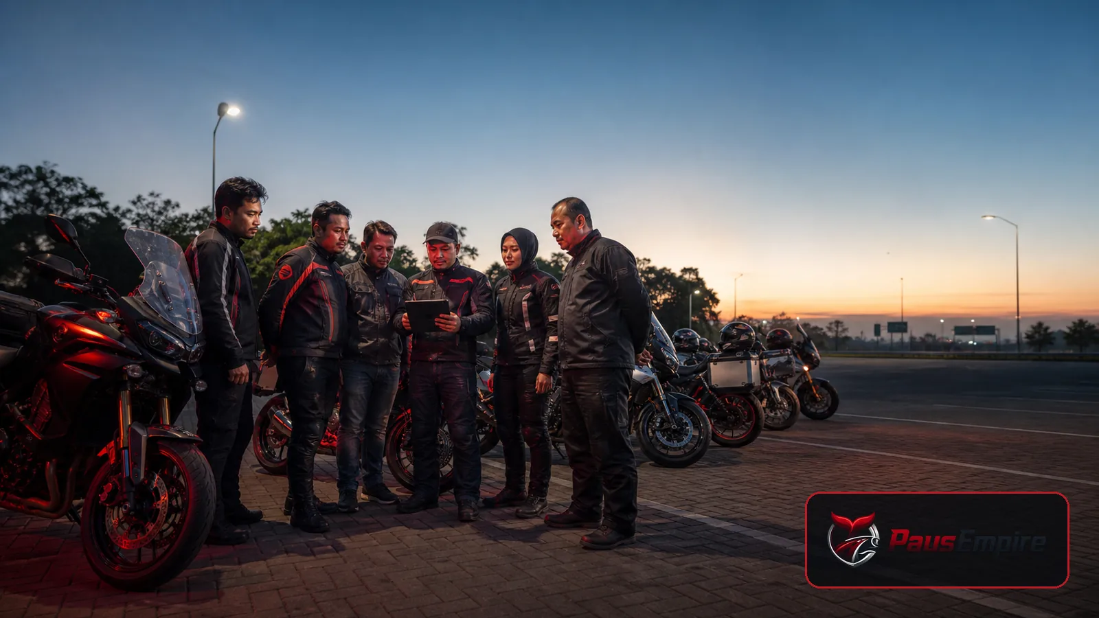 Checklist Briefing Touring untuk Komunitas Motor