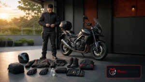 Checklist Perlengkapan Touring Motor Lengkap dari PausEmpire