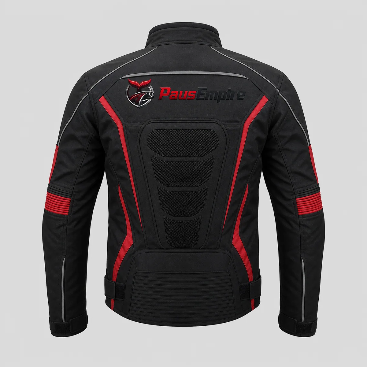 Jaket PausEmpire tampak belakang