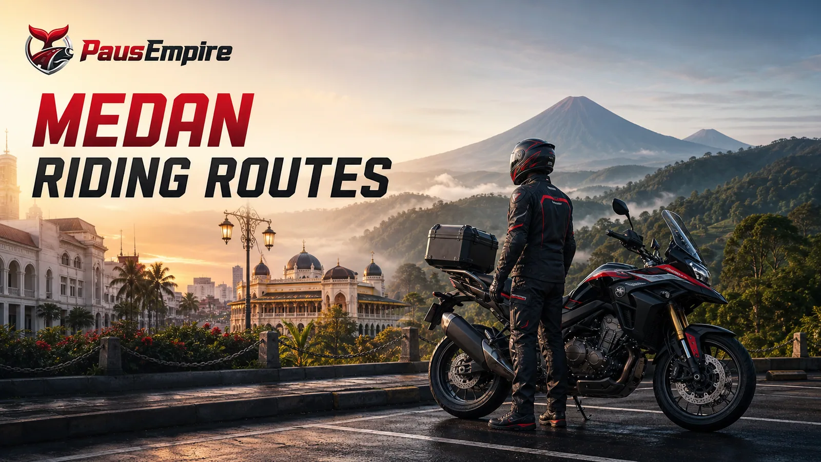 Rute sunmori Medan dan touring Berastagi bersama PausEmpire